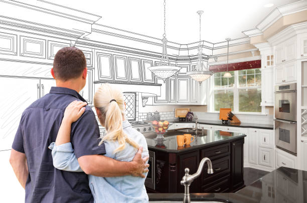 Professional Countertop Replacement technician working in Knapp, WI